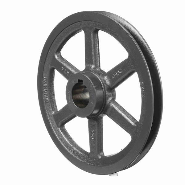 1 Groove Cast Iron Fhp - Finished Bore Sheave, BK95X 1 7/16